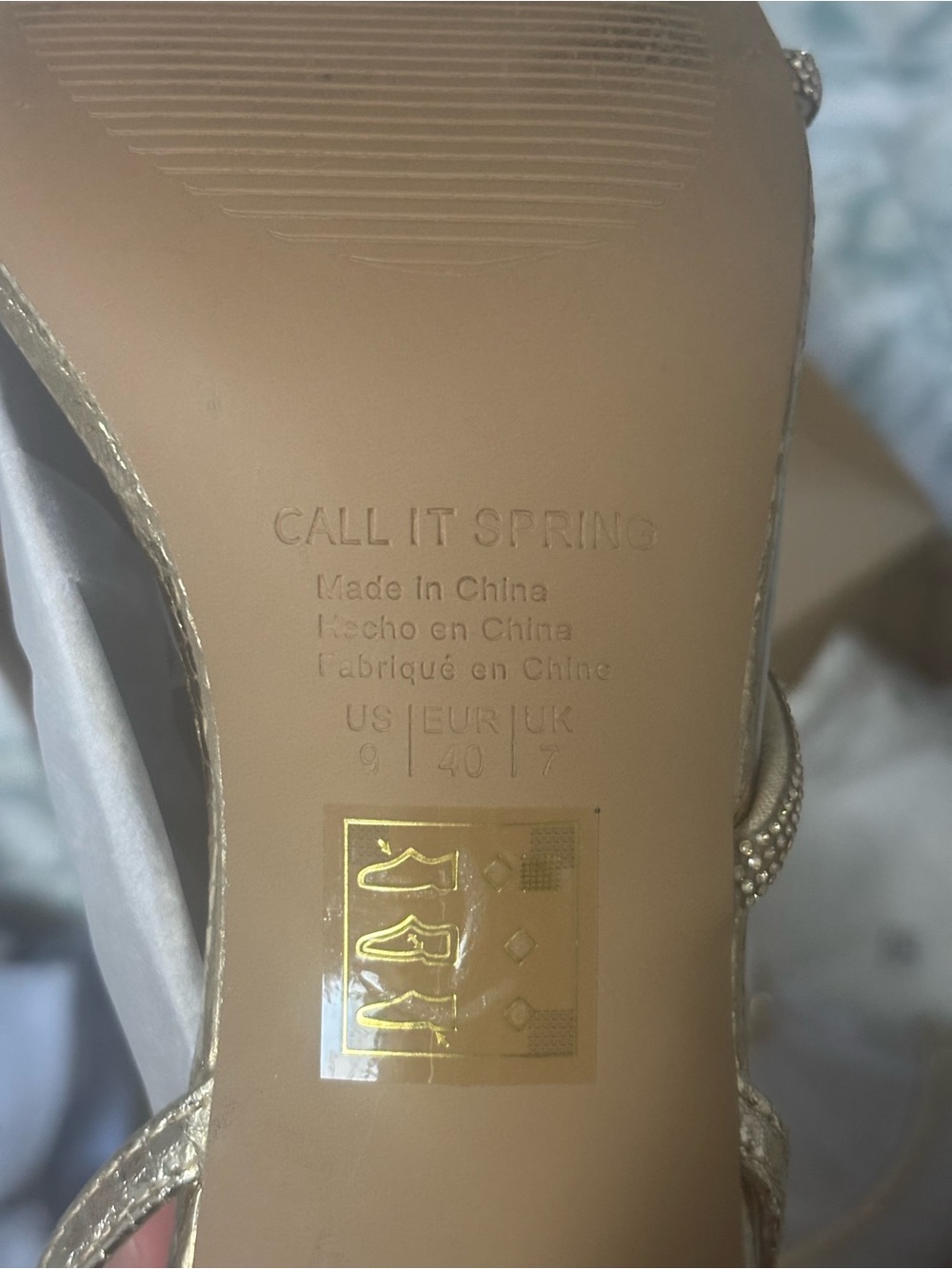 Call It Spring - Gold Heels - Picture 3 of 7